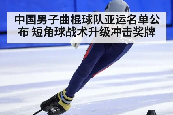 中国男子曲棍球队亚运名单公布 短角球战术升级冲击奖牌